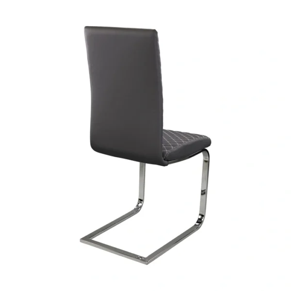 faux leather dining chair