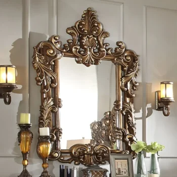 Met Ant Gold & Perfect Brown HD-8018 Mirror By Homey Design |