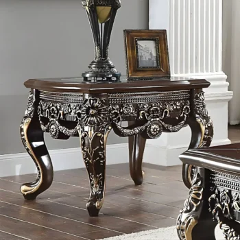Belle Silver End Table HD-905 C By Homey Design