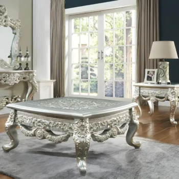 Belle Silver 3PCs Coffee Table Set HD-905 S By Homey Design