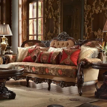 Dark Oak Sofa HD-39 By Homey Design