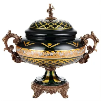 Bronze & Black Diamond URN HD-3010L By Homey Design