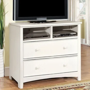 Omnus Media Chest CM7905WH-TV  BY Furniture of America |