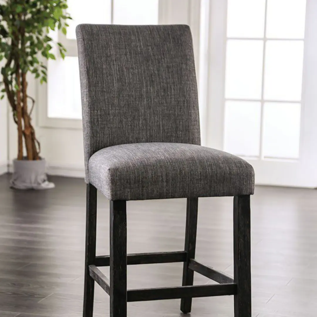 Brule Counter Ht. Side Chair Set Of 2 By Furniture Of America | Mobilia Cleopatra 3 Brule Counter Ht. Side Chair Set of 2 BY Furniture of America