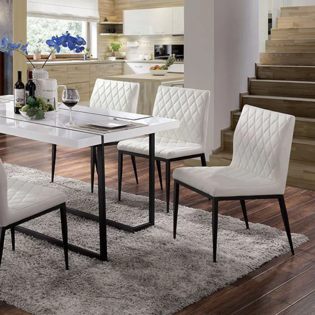 Alisha Dining Table Foa3799T By Furniture Of America | Mobilia Cleopatra 3 Alisha Dining Table FOA3799T BY Furniture of America -3