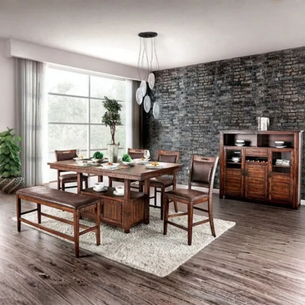 Wichita Counter Ht. Table CM3061PT BY Furniture of America