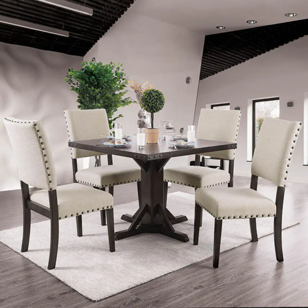 Glenbrook Dining Table Cm3018T By Furniture Of America | Mobilia Cleopatra 3 Glenbrook Dining Table CM3018T BY Furniture of America