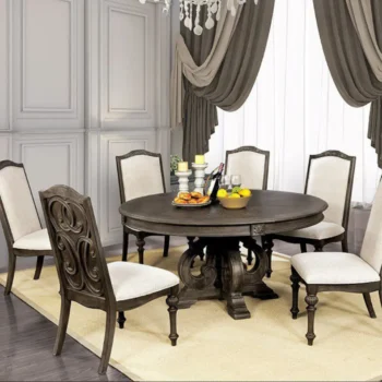 Arcadia Round Dining Table CM3150RT BY Furniture of America