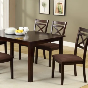 Weston 7 Pc. Dining Table Set CM3400T-7PK BY Furniture of America