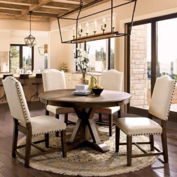 Julia Round Dining Table CM3014RT BY Furniture of America