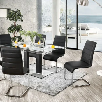 Richfield Dining Table CM3362BK-T BY Furniture of America