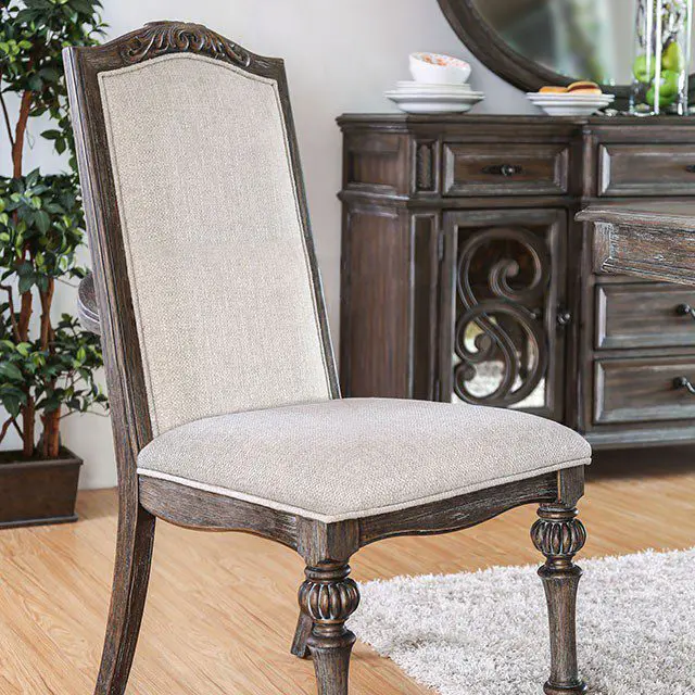 Arcadia Side Chair Set Of 2 By Furniture Of America | Mobilia Cleopatra 3 Arcadia Side Chair Set of 2 BY Furniture of America - Image 1