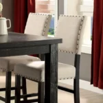 Sania Counter Ht. Table CM3324BK-PT-54 BY Furniture of America
