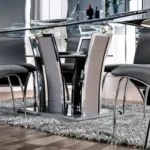 Glenview Dining Table, Gray CM8372GY-T BY Furniture of America
