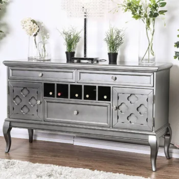 Amina Server CM3219GY-SV BY Furniture of America