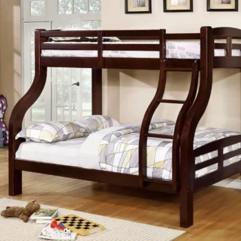 Solpine TwinFull Bunk Bed CM-BK618EX BY Furniture of America