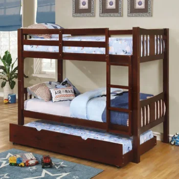 Cameron TwinTwin Bunk Bed CM-BK929EX BY Furniture of America