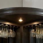 Voltaire Corner Curio CM-CR142GY-CURIO By Furniture of America