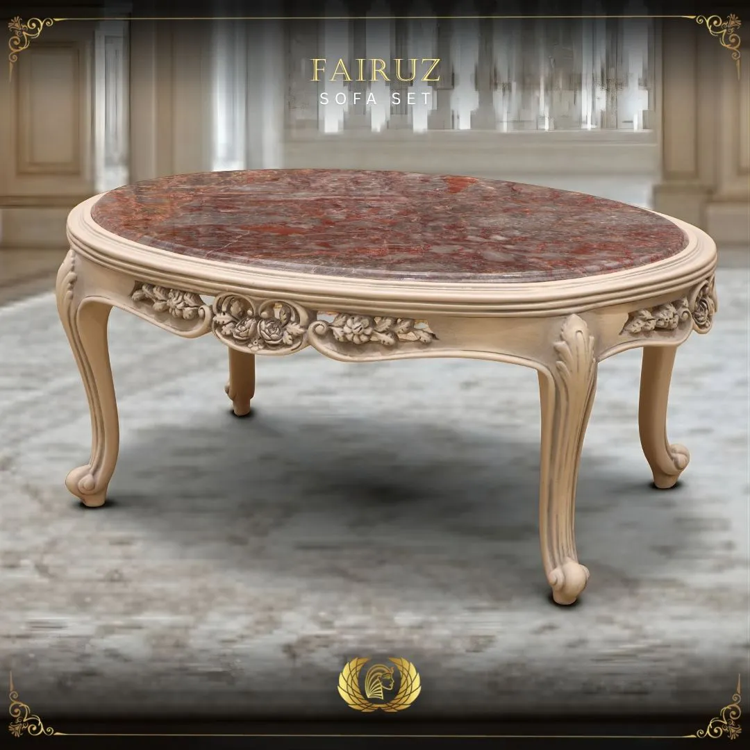 Handmade Fairuz Coffee Table | Mobilia Cleopatra 3 Fairuz-Sofa-Set-