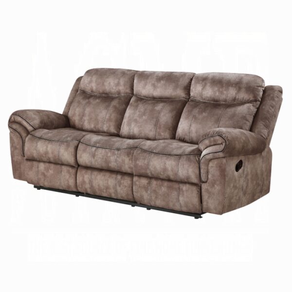 Velvet Motion Sofa & Console With USB
