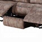 Velvet Motion Sofa & Console With USB Details