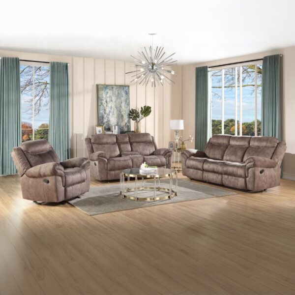 Velvet Motion Sofa Set