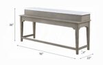 Wandella 4PC Pack Counter Height Table Set with USB DN00089 by ACME - Image 7