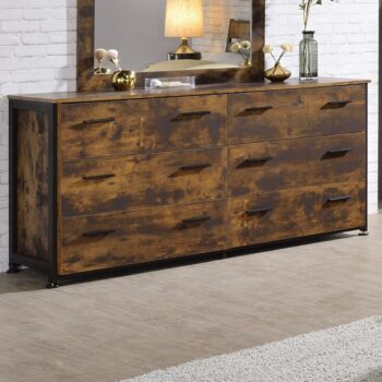Rustic Oak Juvanth Dresser 24265 by ACME