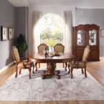 Chateau De Ville Cherry Arm Chair Set of 2 by ACME - Image 4
