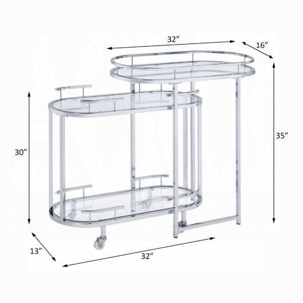 Piffo Serving Cart Set by ACME - Image 7