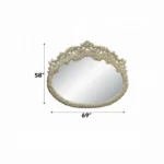 Sorina Mirror in Antique Gold Finish by ACME - Image 2