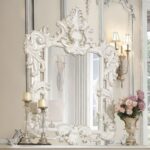 Ivory Victorian Bedroom Set 4PCs HD-8008 By Homey Design - Image 5