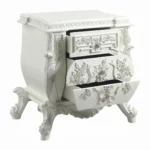 Vanaheim Nightstand in Antique White Finish by ACME - Image 3