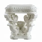 Vanaheim End Table in Antique White Finish by ACME - Image 2
