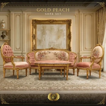 Gold-Peach-Sofa-Set-