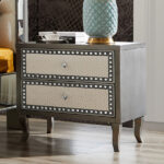 Dark Silver Grey HD-6040 – 5PC BEDROOM SET BY Homey Design - Image 5