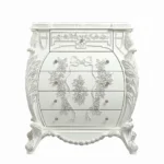 5 Drawer Chest in Antique White Finish