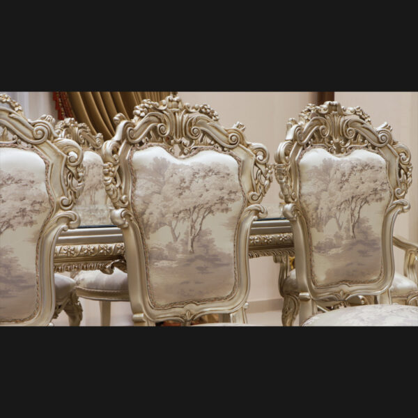 Handmade Dantila Gray Side Chair - Image 3