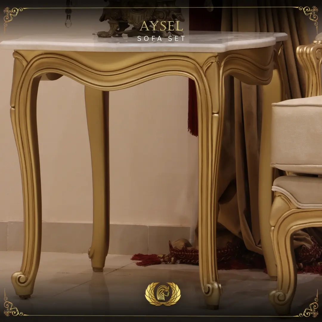 Handmade Aysel End Table | Mobilia Cleopatra 3 Aysel Sofa set (9)