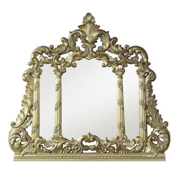 Cabriole Gold Mirror by ACME