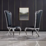 DCK99 Leather Chair Dining Set of 2 by Artisan Furniture - Image 7