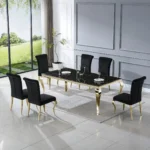 RDT323GM Dining Table with Marble by Artisan Furniture - Image 5