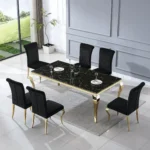 RDT323GM Dining Table with Marble by Artisan Furniture - Image 3
