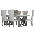 High Gloss Lacquer, Mat Kiu Dining Table By ESF Furniture - Image 2