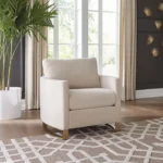 velvet armchair with gold legs