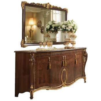 High Gloss Lacquer Donatello 4 Door Buffet