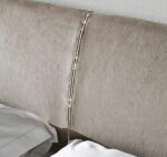 High Gloss Lacquer Onda DROP Bed WHITE p12041 By ESF Furniture - Image 3