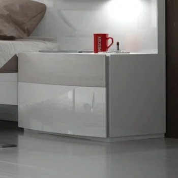 High Gloss Lacquer, Mat Cordoba Nightstand