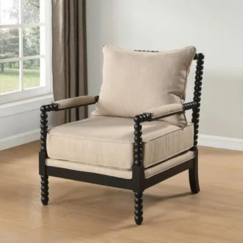 Wooden Accent Chair