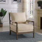 Wooden Accent Chair